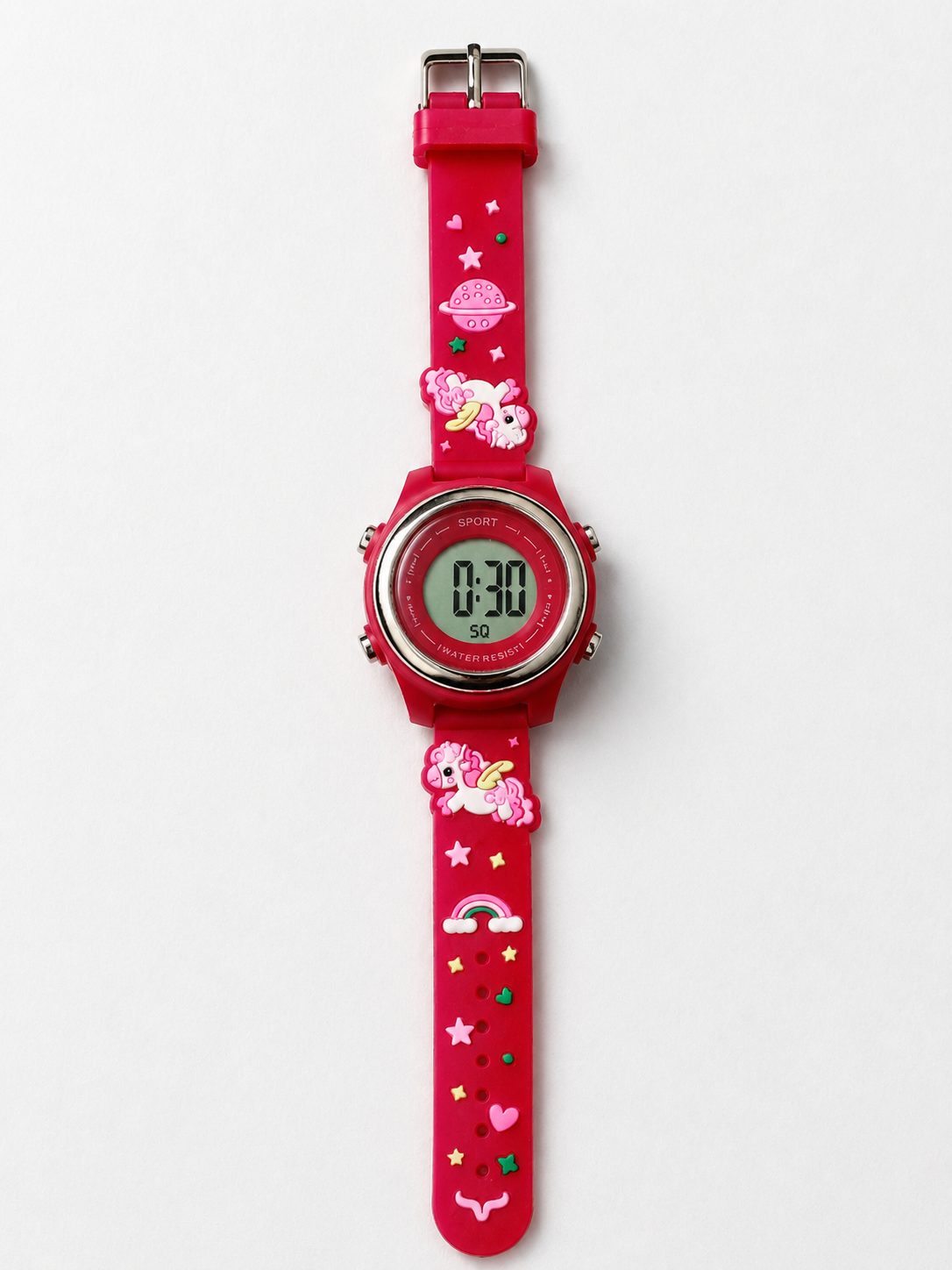 KW26 Kids Cartoon Silicone Strap Watch