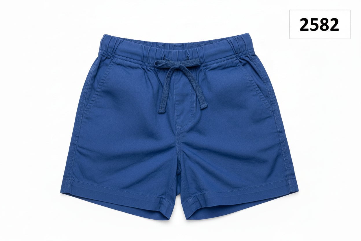 Boys Premium Stripe Cotton Shorts-C02