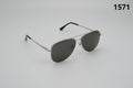 Classic Matte Square Frame Sunglasses 1571