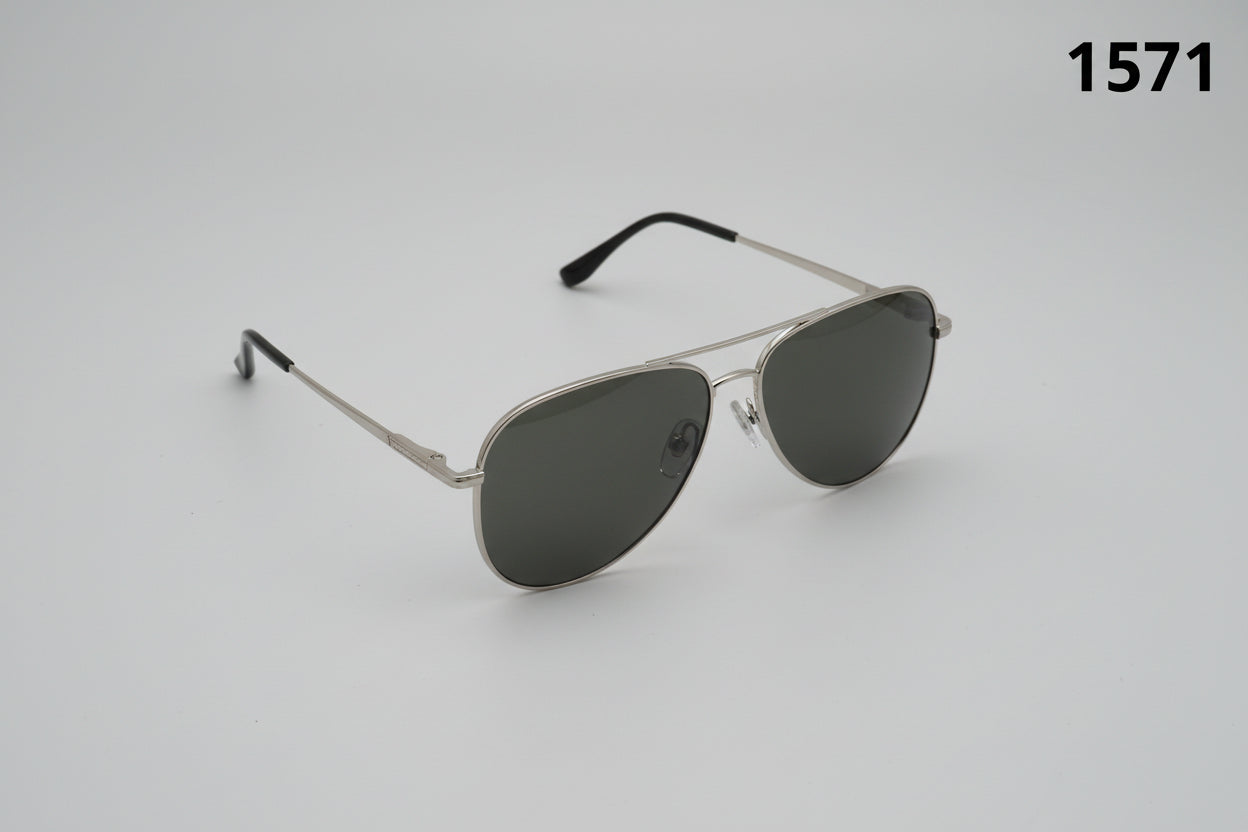 Classic Matte Square Frame Sunglasses 1571