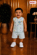 Little Explorer Baby Boys Sleeveless Top & Shorts Set- BO61