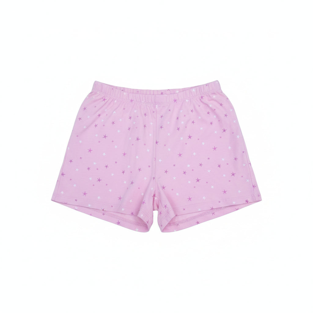 Girls Rainbow Print Cotton Shorts 1618