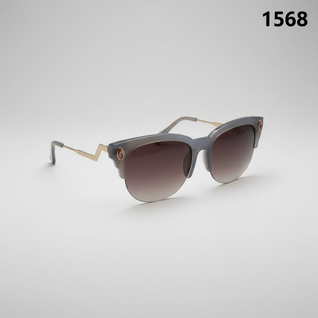 Elegant Gradient Lens Fashion Sunglasses 1568