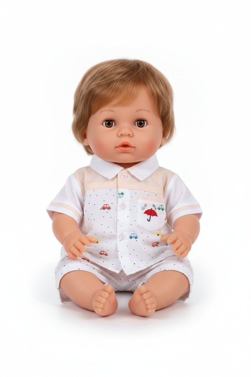 Baby Boys Summer Umbrella Print Shirt & Shorts Set 141