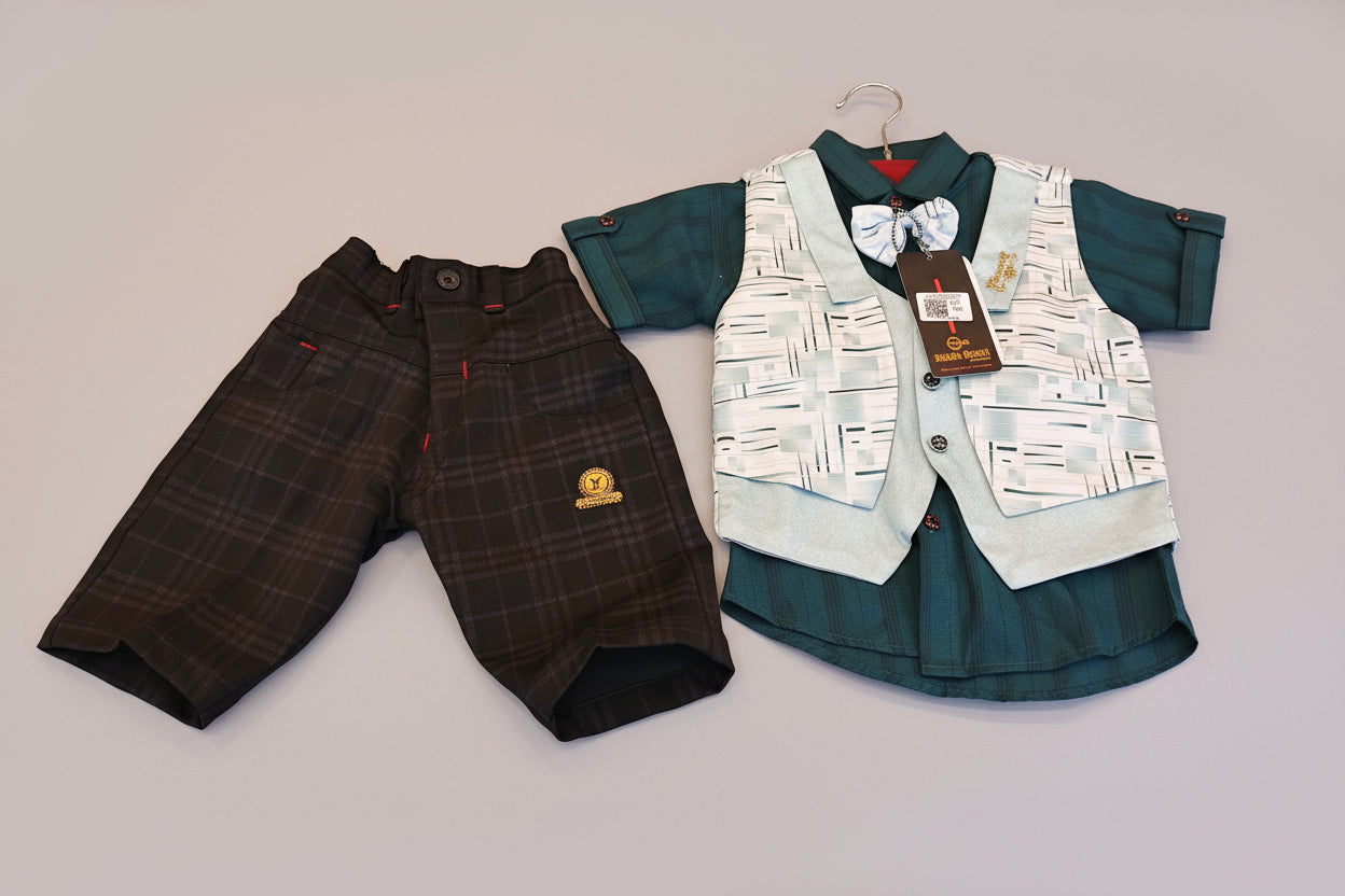 Baby Premium Gentleman 4-Piece Formal Set 123