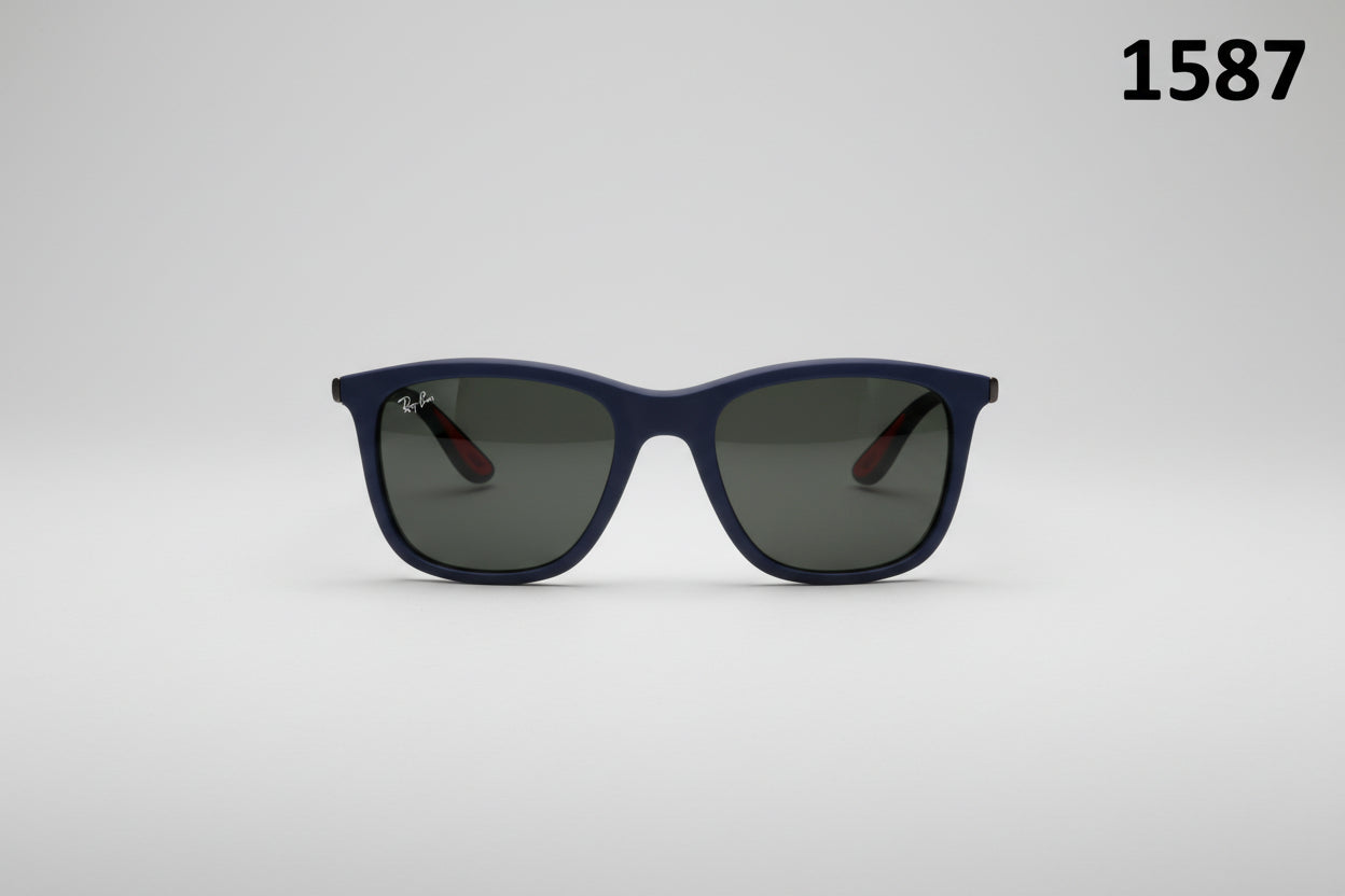Classic Matte Square Frame Sunglasses 1587