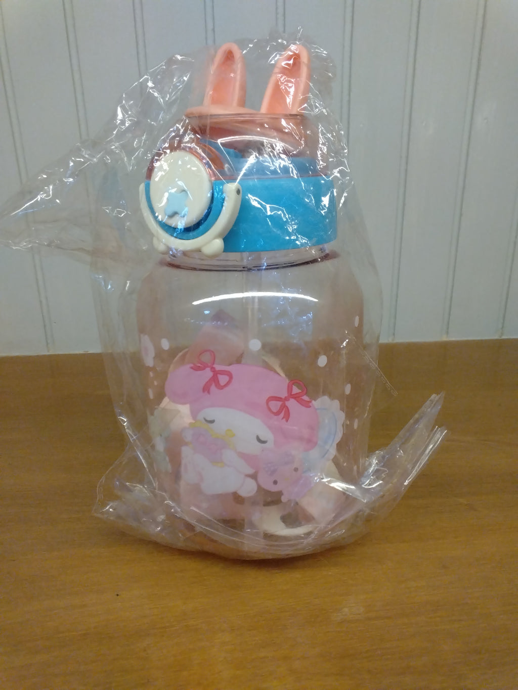 Kids Water Bottle with Straw -C1038