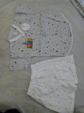 Boys “Be Kind” Printed Summer Shirt & Shorts Set 123