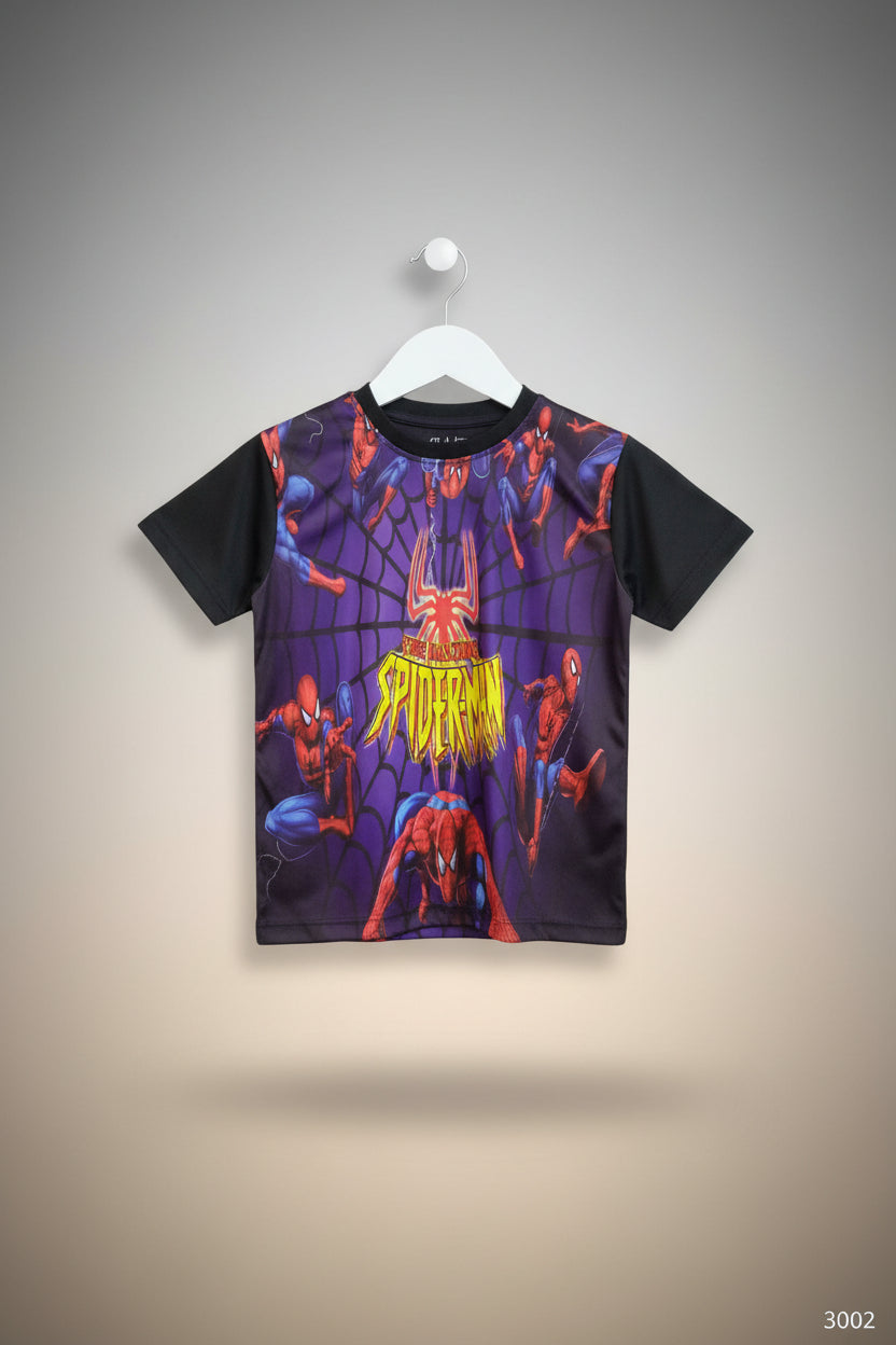 Premium Kids Cotton T-Shirt – Boys & Girls Casual Graphic Tee 3164