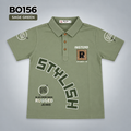 Boys Print Polo T-Shirt BO156
