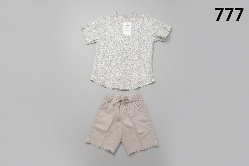 Boys Premium Shirt & Shorts Set-C48