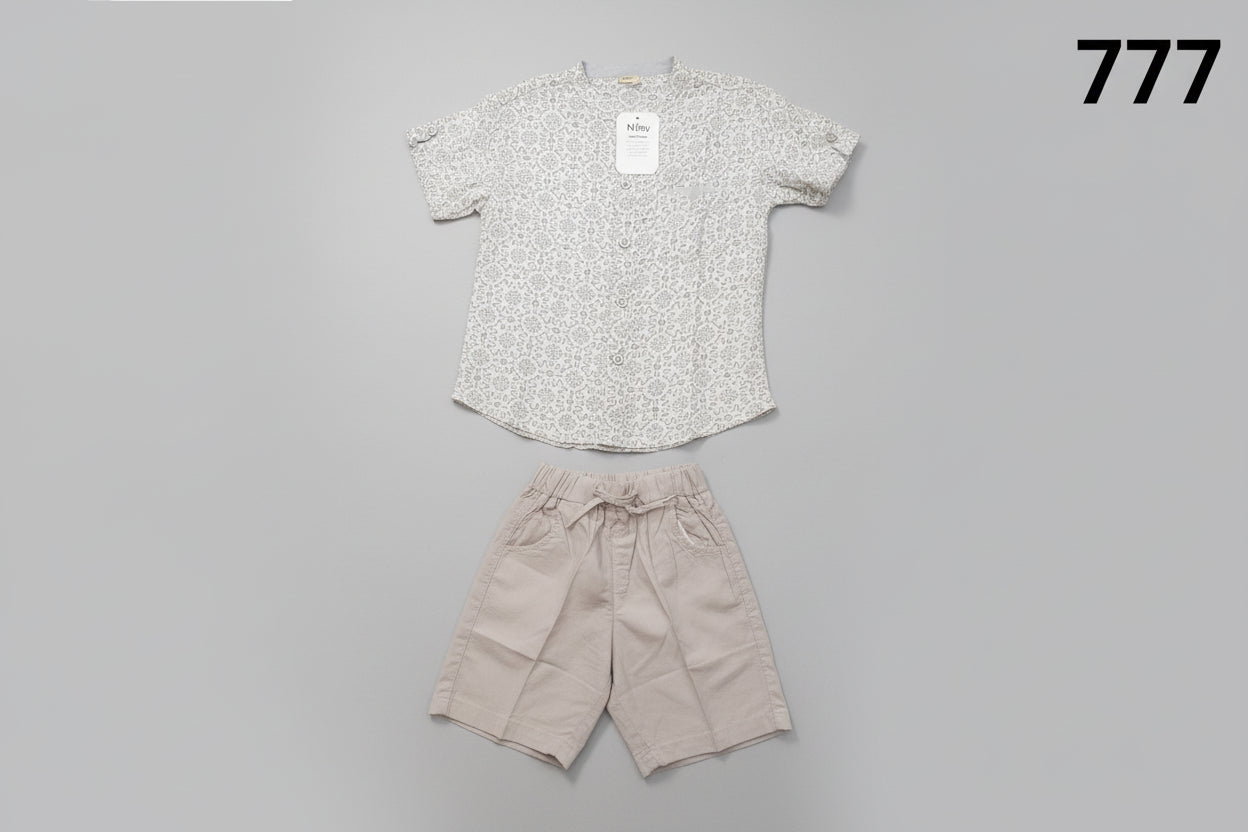 Boys Premium Shirt & Shorts Set-C48