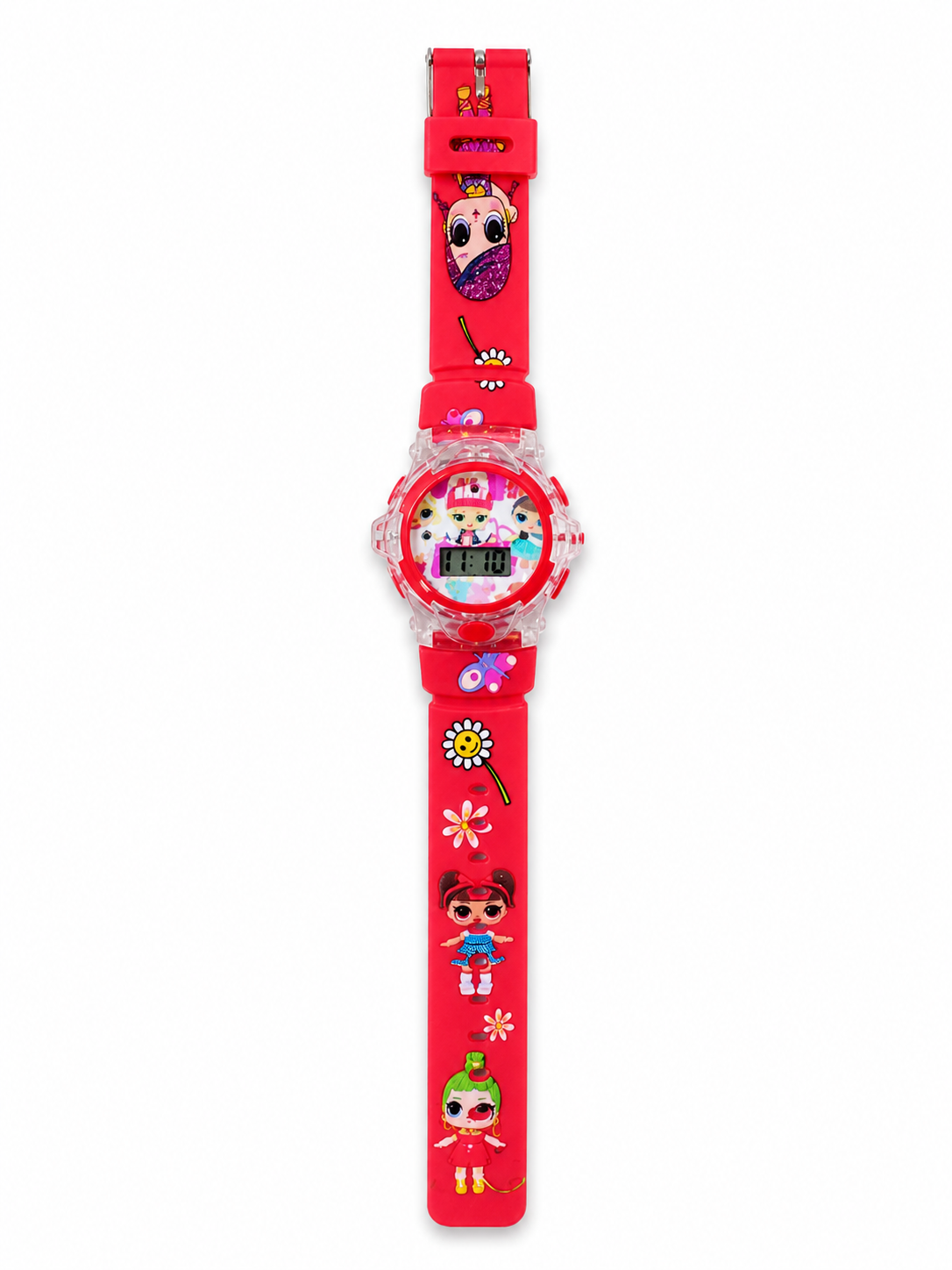 KW23 Kids Cartoon Silicone Strap Watch