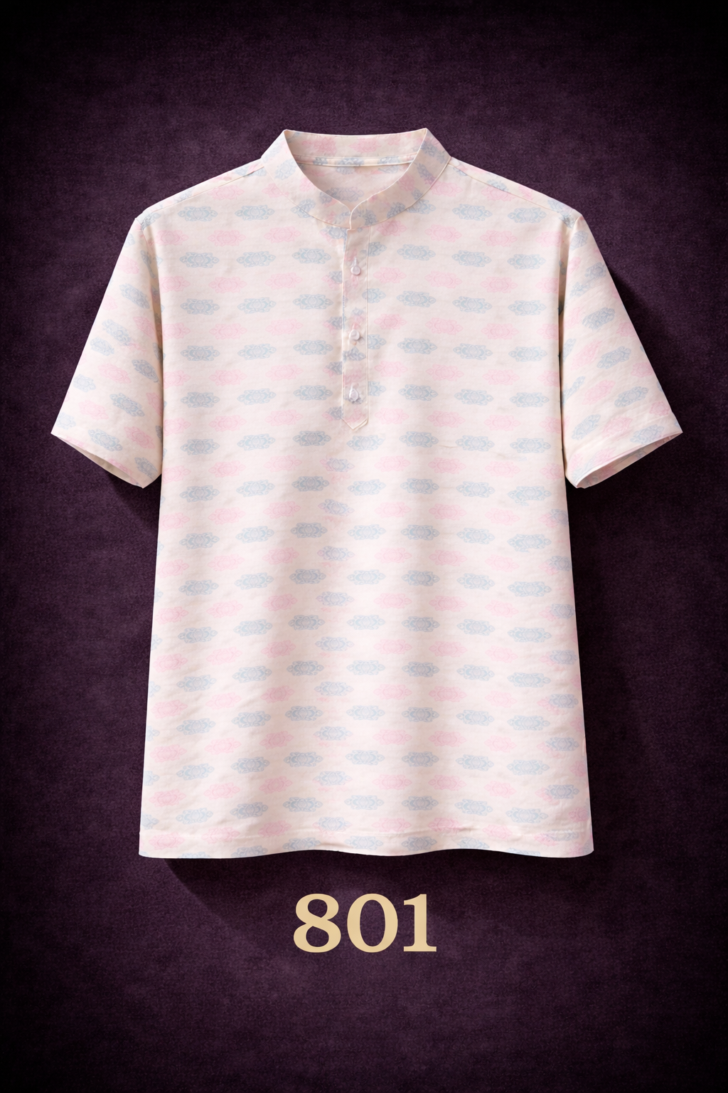 Premium Printed Short Kurta 801