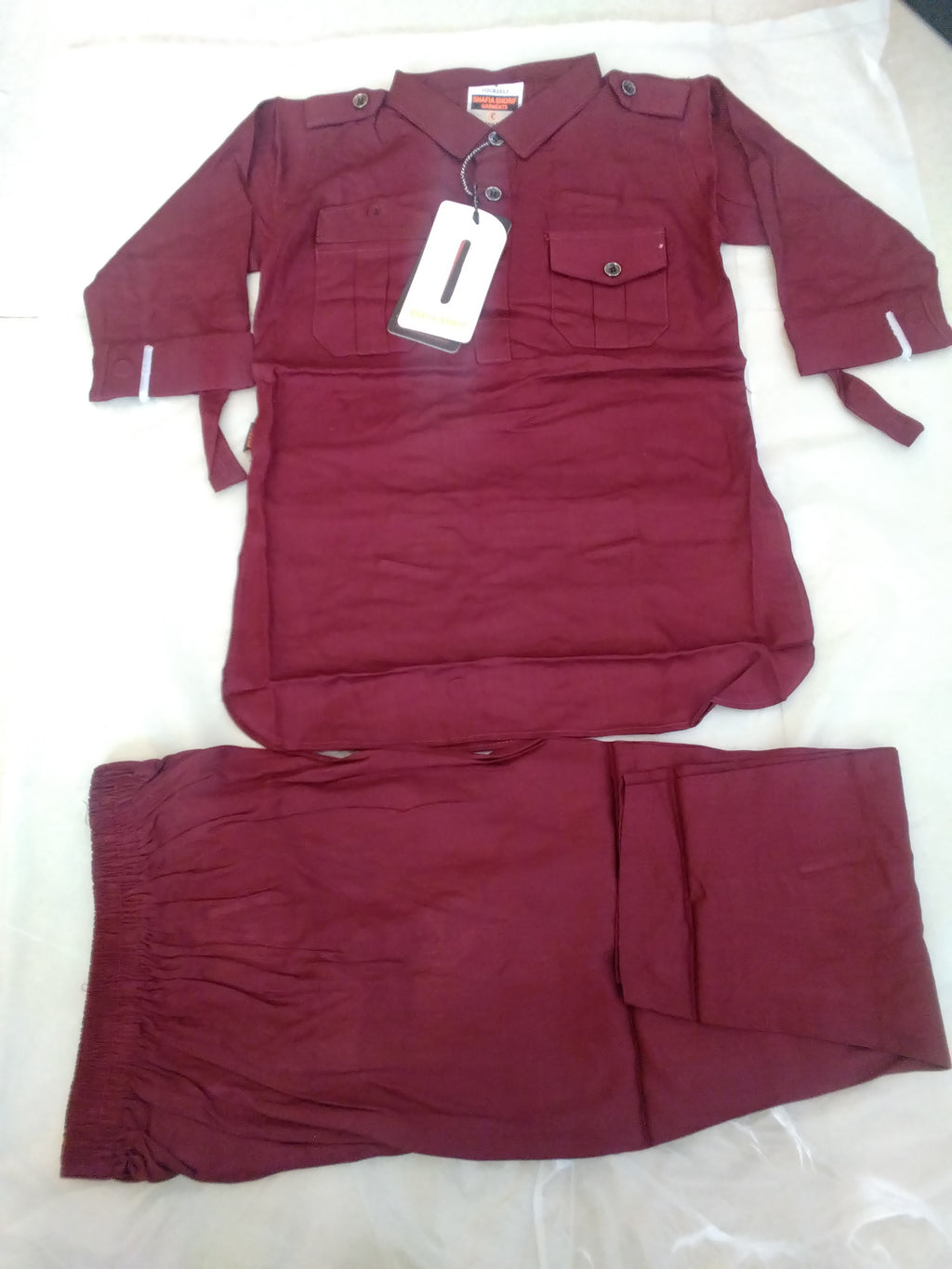 Boys Premium Cargo Style Panjabi & Pajama Set 384