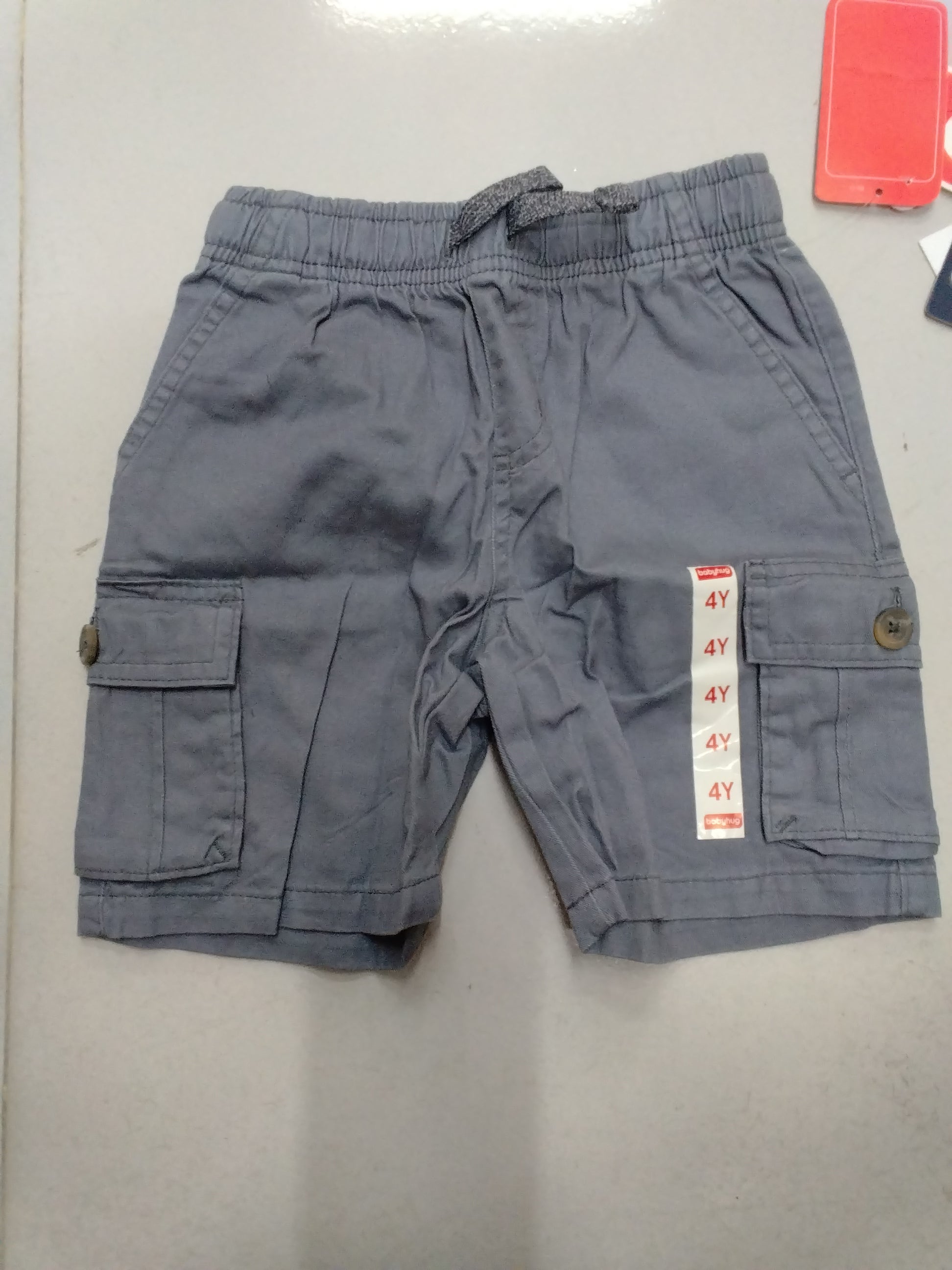 GATSBY Boys Short Pant_Baby Hug TM_Gray 5008