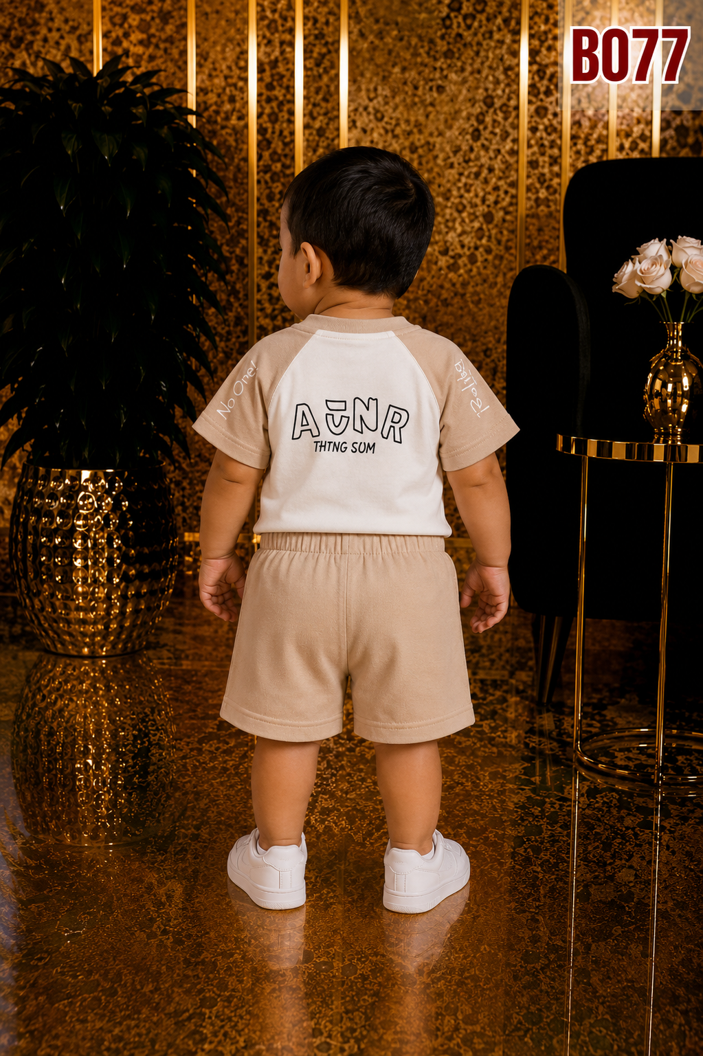 Premium Boys  T-Shirt & Shorts Set-BO77
