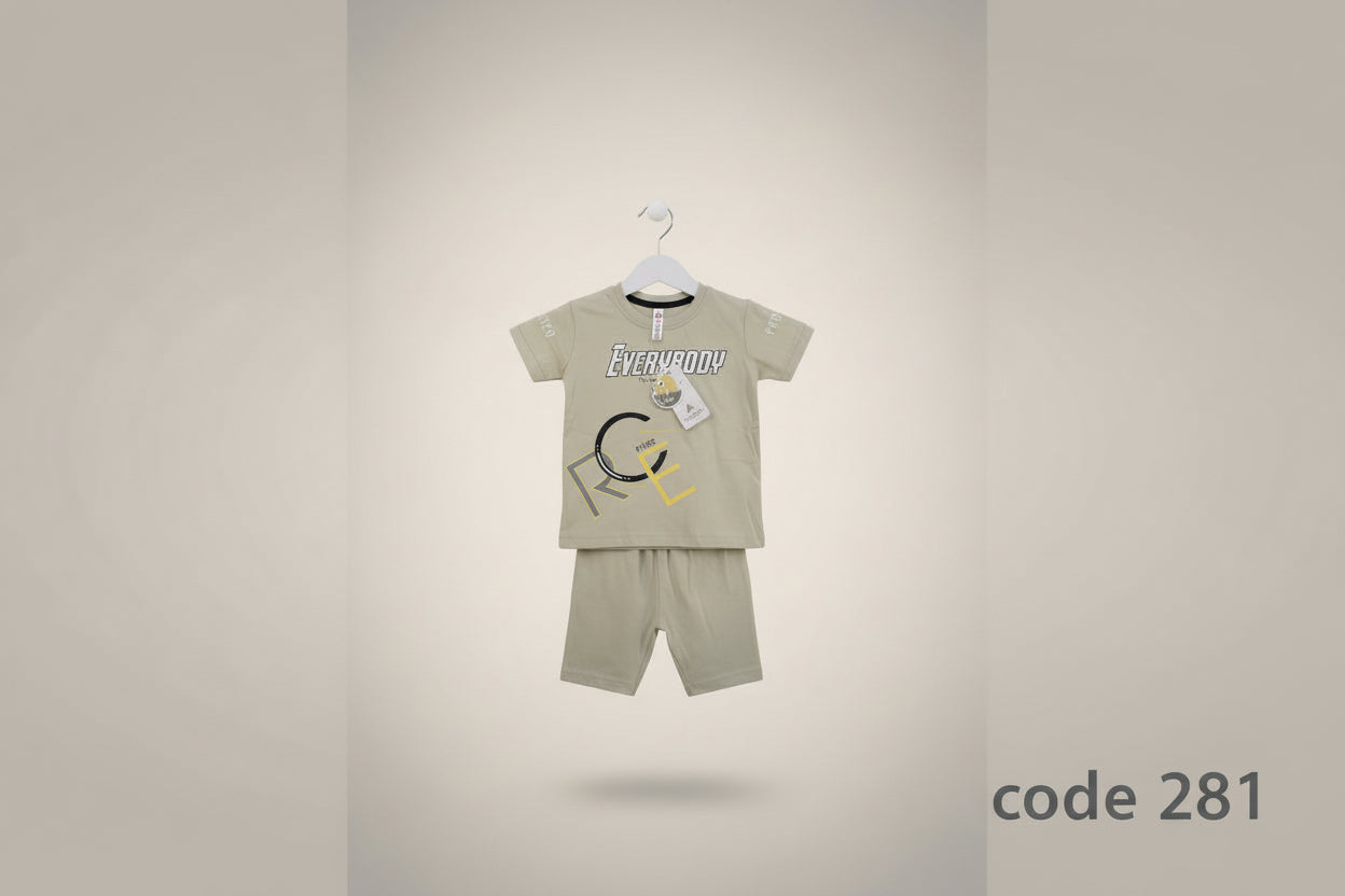 ALPANA Boys “Everybody – Paris RC” Summer T-Shirt & Shorts Set..281.