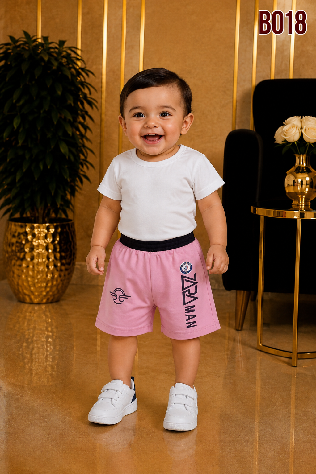 Premium Boys Graphic Shorts Trio BO18