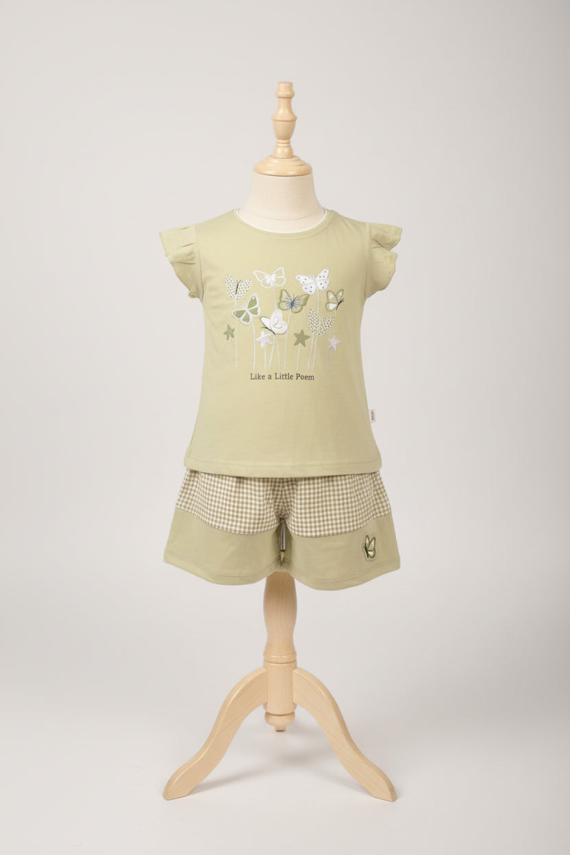 Girls Top & Skirt Set 144