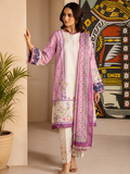 Luxury Digital Printed Lawn Three Piece Set -C521