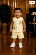 Little Explorer Baby Boys Sleeveless Top & Shorts Set- BO62