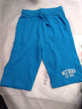 Men’s Charcoal Casual Knit Shorts with Drawstring 2336