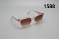 Classic Matte Square Frame Sunglasses 1588