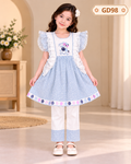 Premium Girls Ruffle Tunic & Pant Set – GD98
