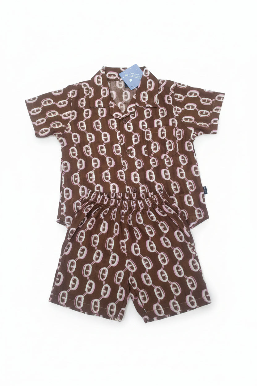 Baby Boys Premium Printed Shirt 250