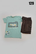 Boys Premium T-Shirt & Cargo Pant Set 362