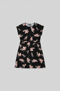 Girls Floral Ruffle Sleeve Party Dress 962