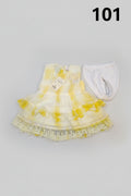 Girls Tie-Dye Party Dress Set with Bloomers 101