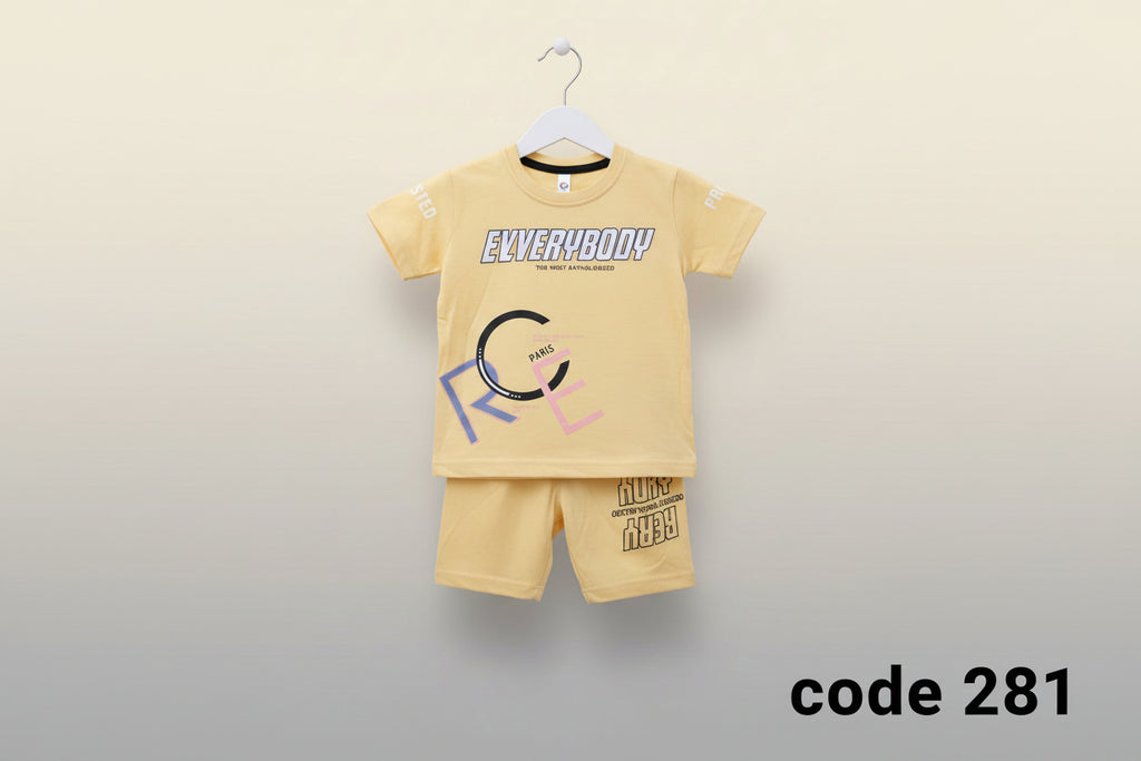 ALPANA Boys “Everybody – Paris RC” Summer T-Shirt & Shorts Set..281.