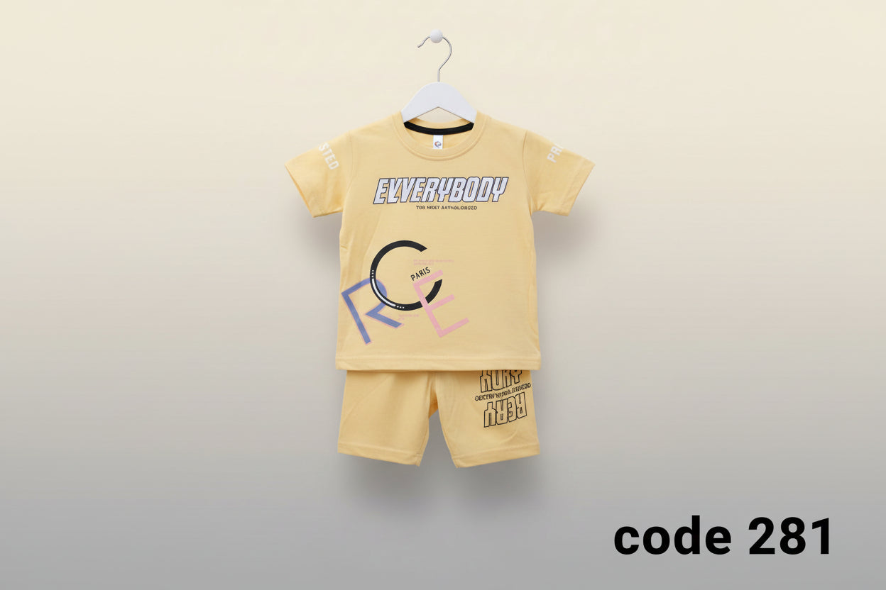 ALPANA Boys “Everybody – Paris RC” Summer T-Shirt & Shorts Set..281.