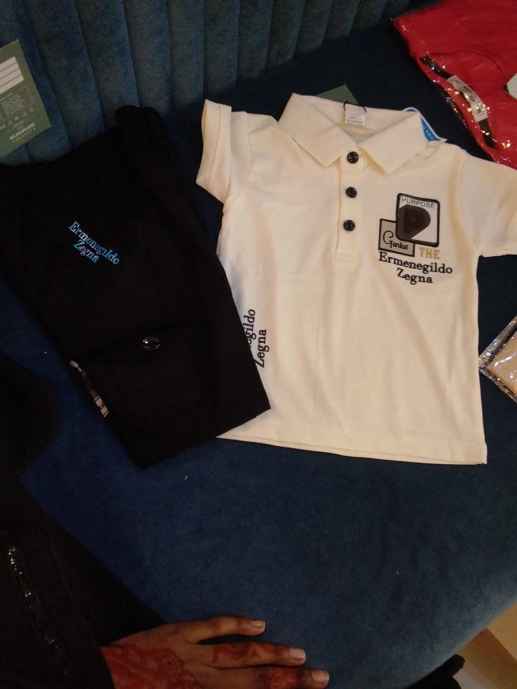 Boys Premium Polo T-Shirt & Pant Co-Ord Set 244