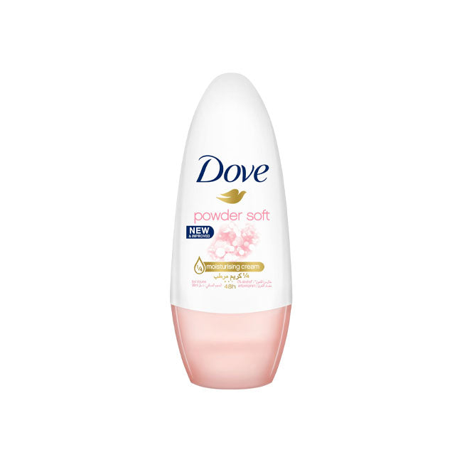 Dove Roll-On Deodorant – Powder Soft, Ultimate Repair, Invisible Dry & Go Fresh 40ml