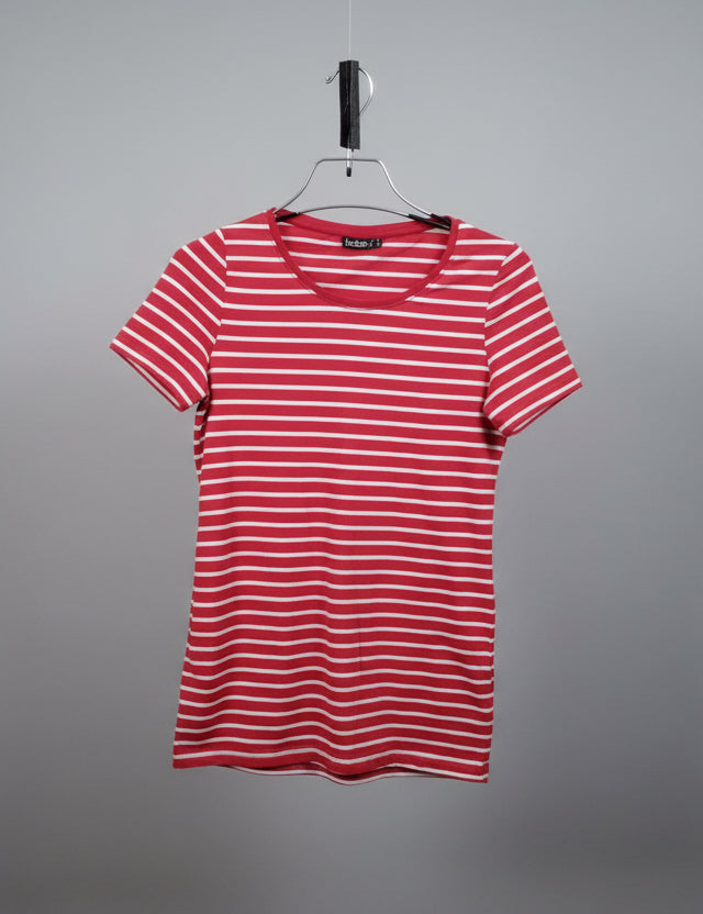 White Straps Premium T-Shirt 2210