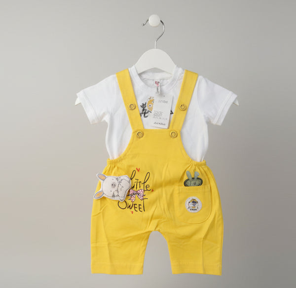 Baby Bunny Love Dungaree Set – 130