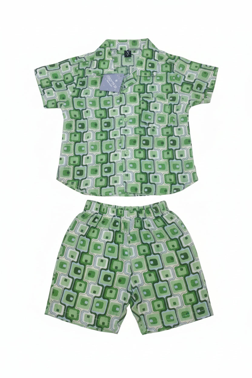 Baby Boys Premium Printed Shirt 250