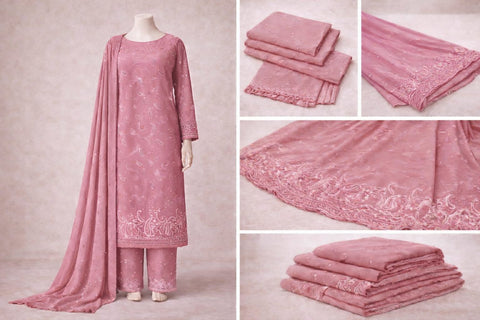 Premium Stone Work Embroidered  Salwar Kameez Set 1092
