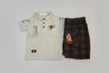 Boys classic t-shirt & check shorts set 660