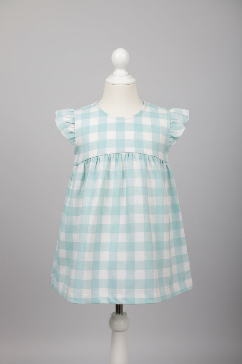 Girls Bird & Floral Printed Dress 3314