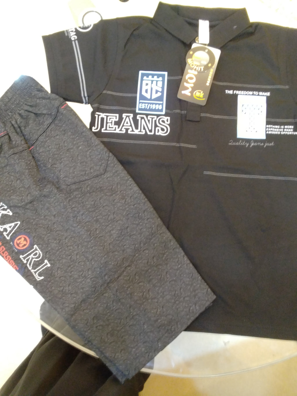 Boys Premium Polo T-Shirt & Shorts Set – Casual Summer Wear.307.