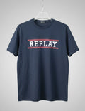 Mens Premium Navy Blue T-SHIRT 091