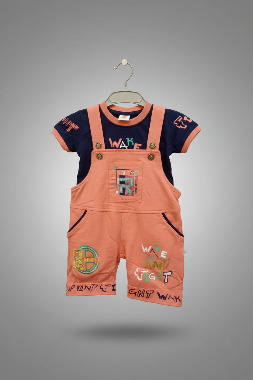 Boys Dungaree Shorts Set 127