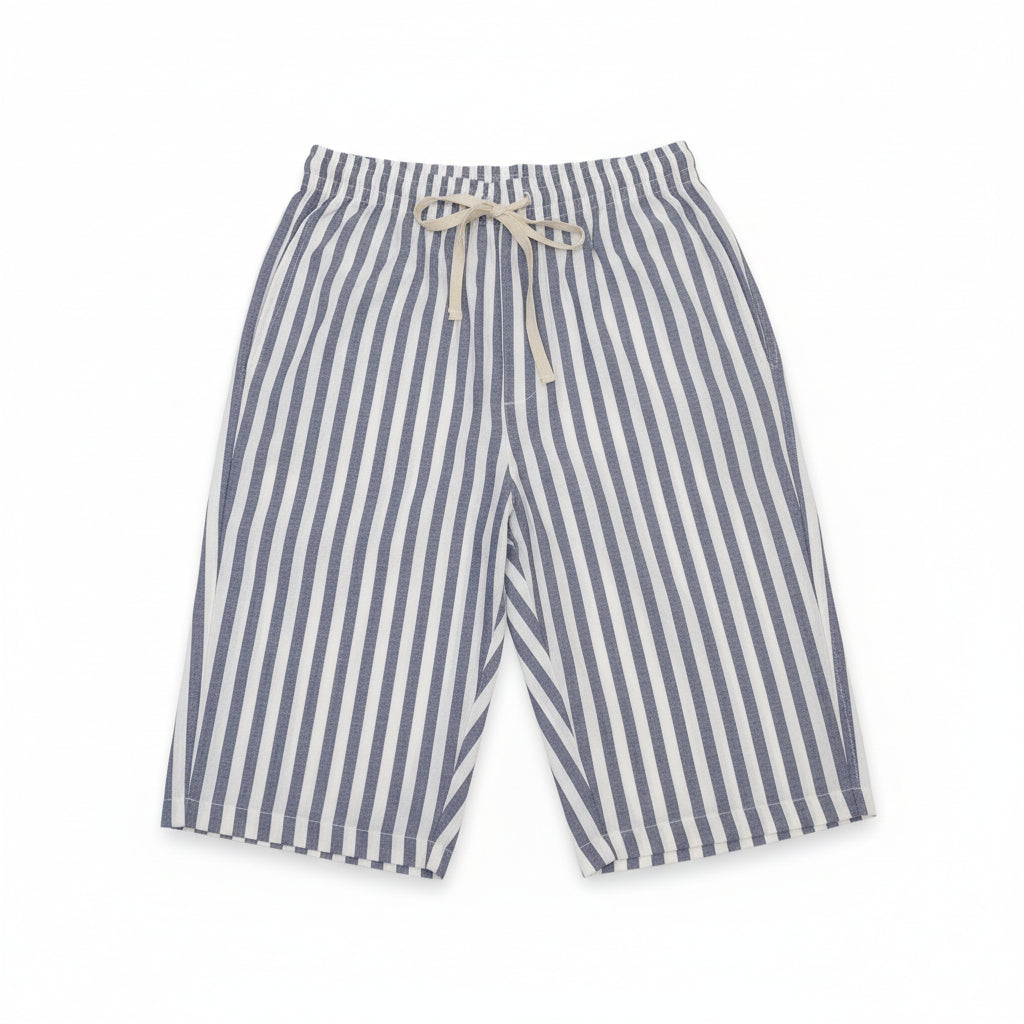 Boys Premium Cotton Stripe Shorts-C43