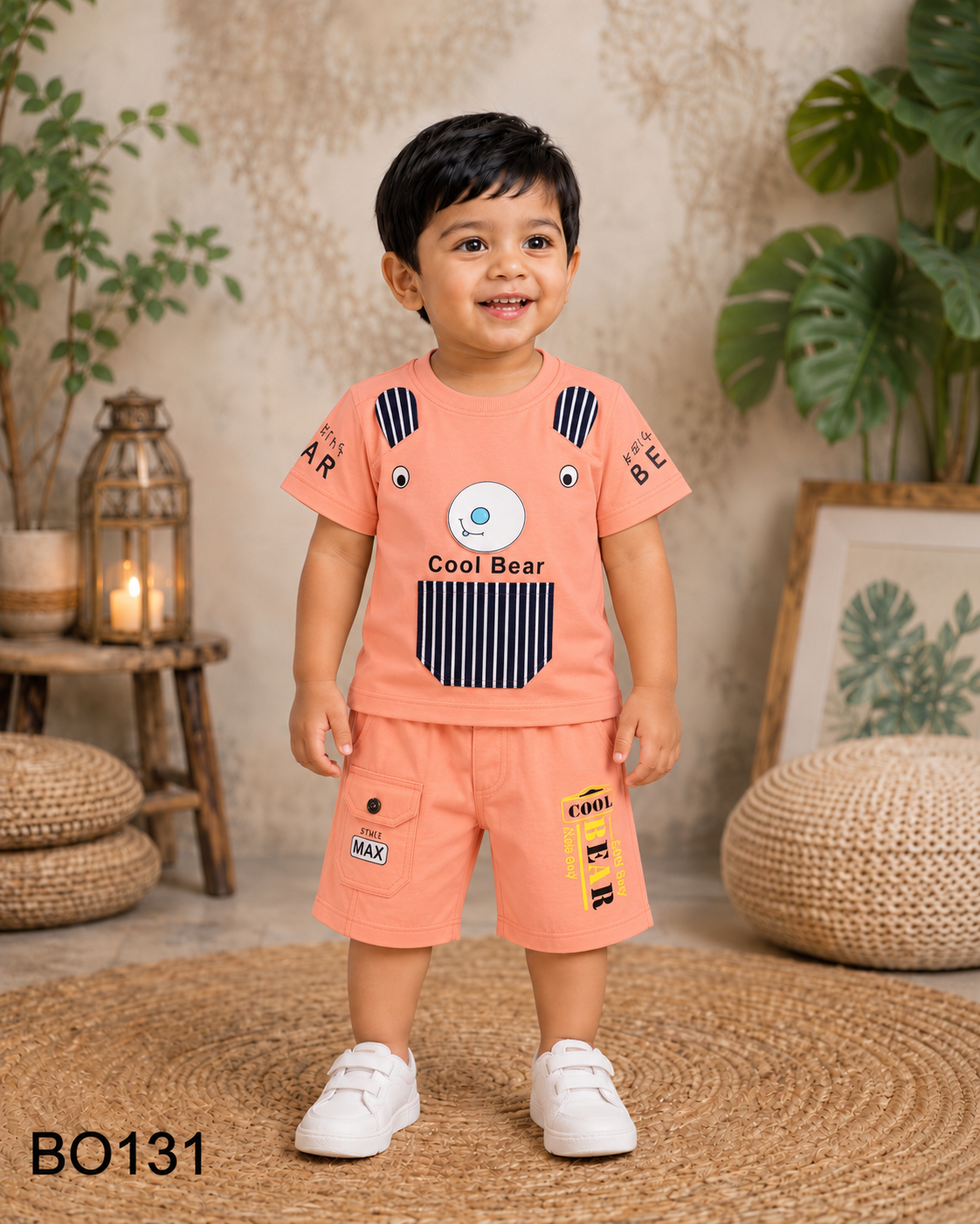 Baby Boys T-Shirt & Shorts Set-BO131