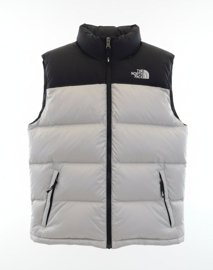 TNF Puffer Vest – Off White