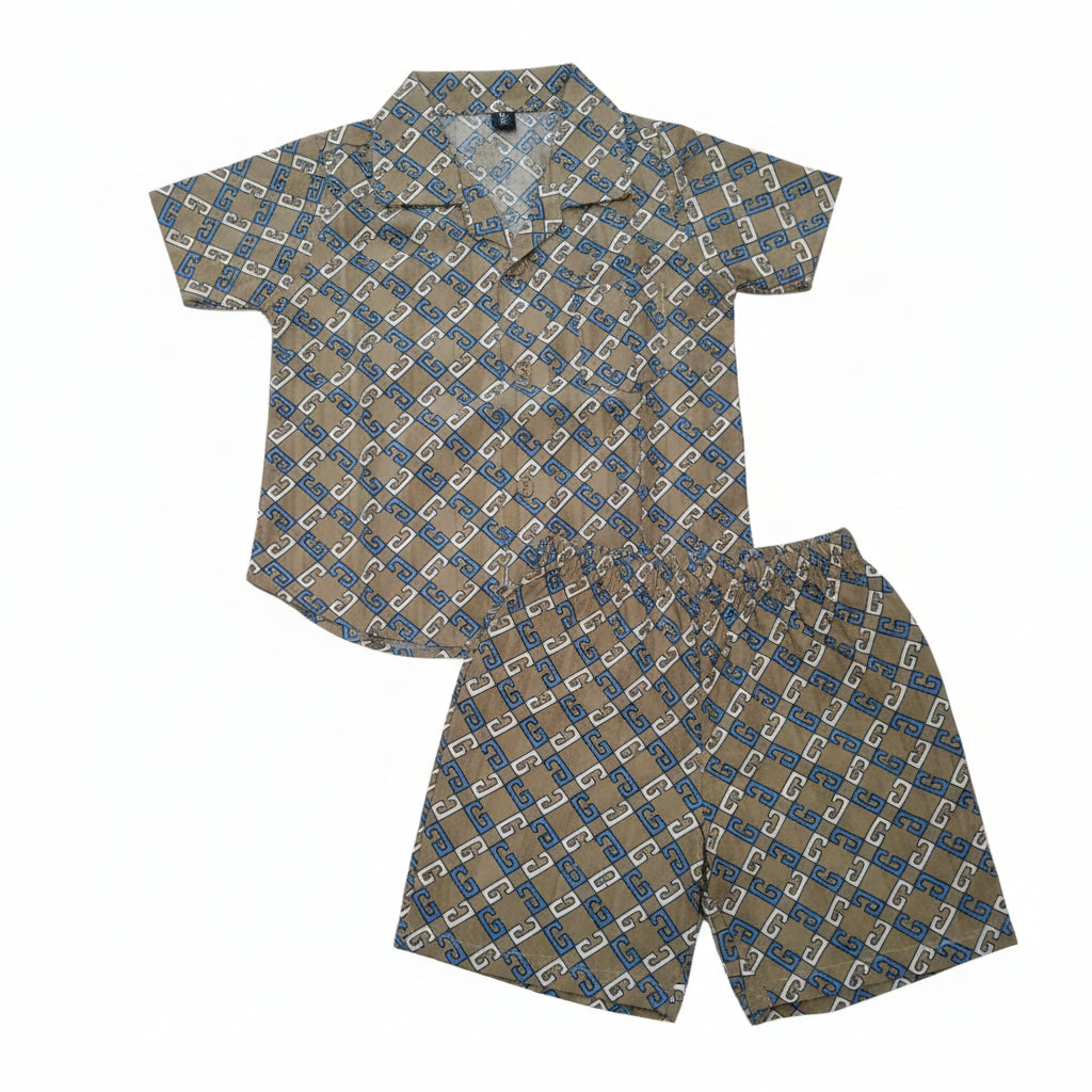 Baby Boys Premium Printed Shirt 250